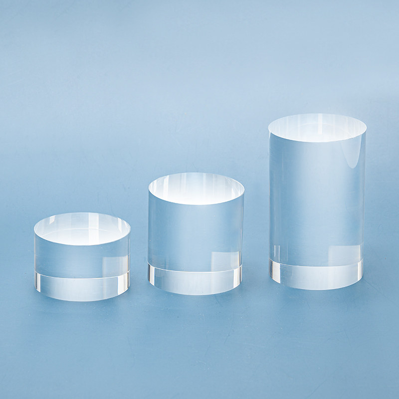 透明亚克力圆柱圆块摄影拍摄展示道具戒指饰品亚克力板