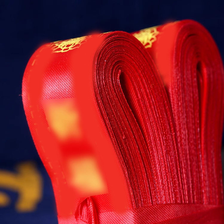 祈福许愿寺庙绸带丝带景区挂树飘带公司婚庆丝带