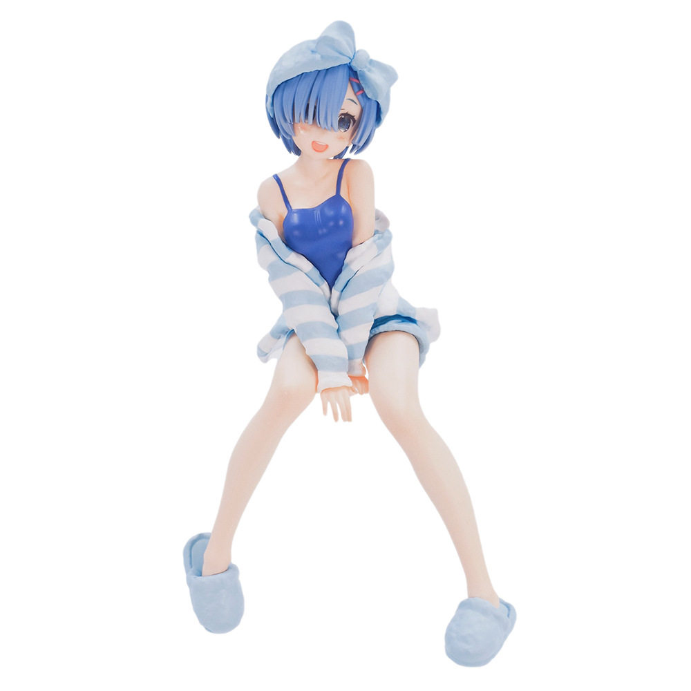 正版雷姆2021新款动漫汽车摆件手办可爱车载摆件