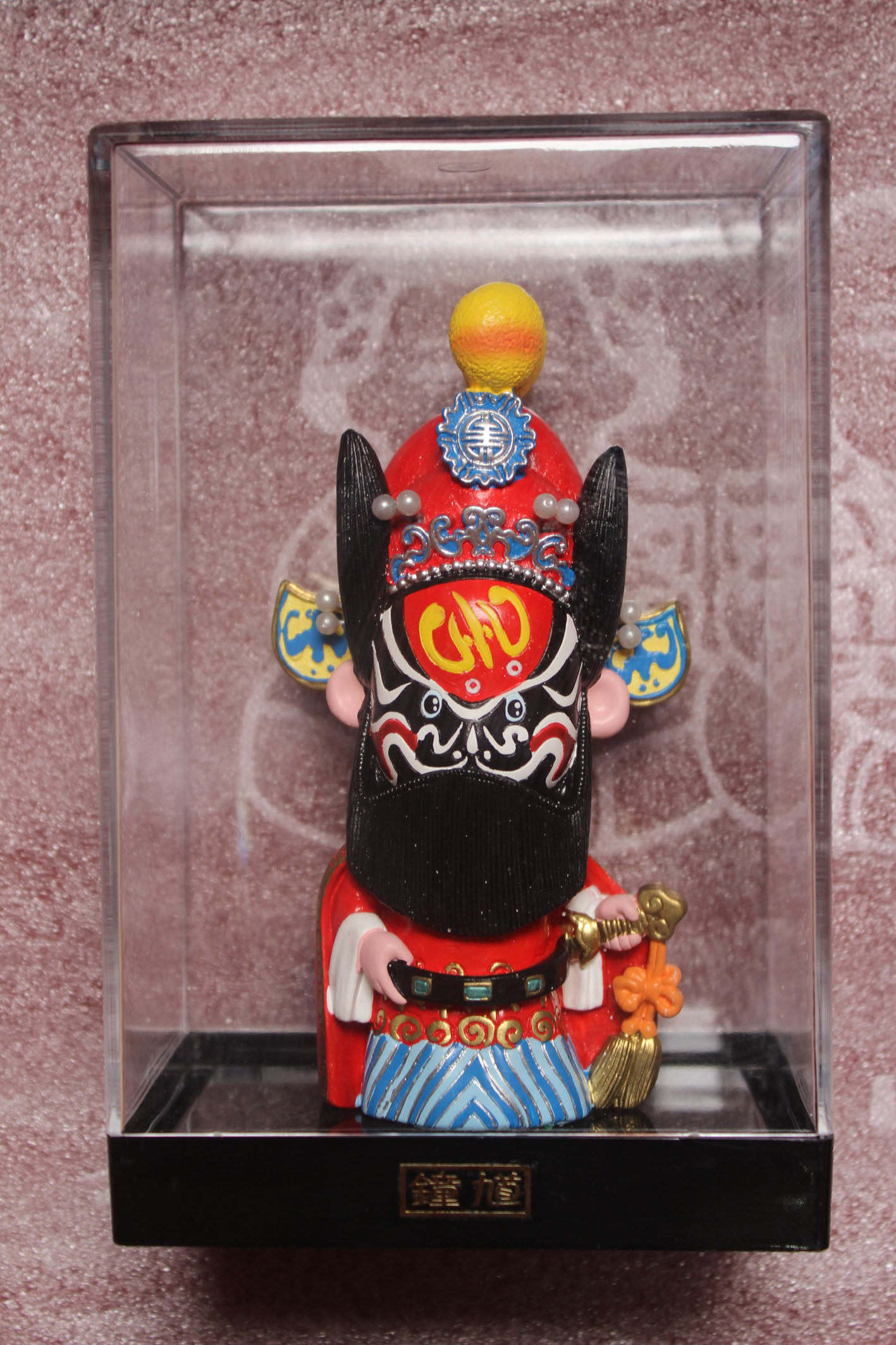 无锡惠山泥人关羽泥塑卡通三国人物地区特色手工艺品新年礼物