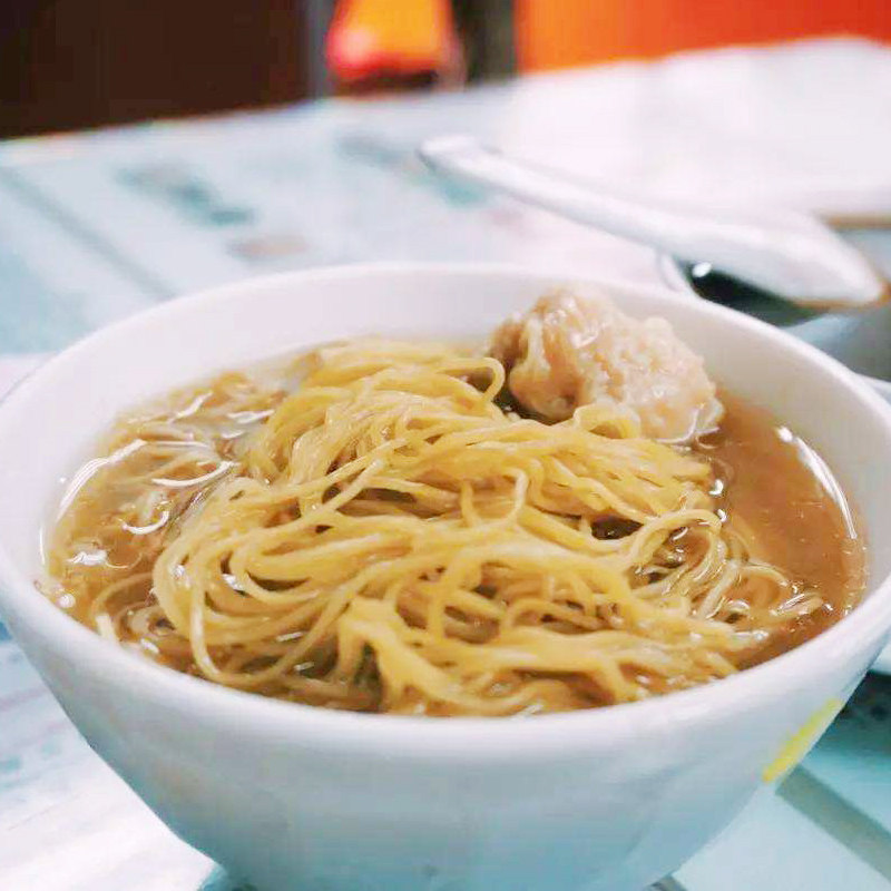 广式竹升2斤港式吞面速冻面食冷冻食品碱水水面面条