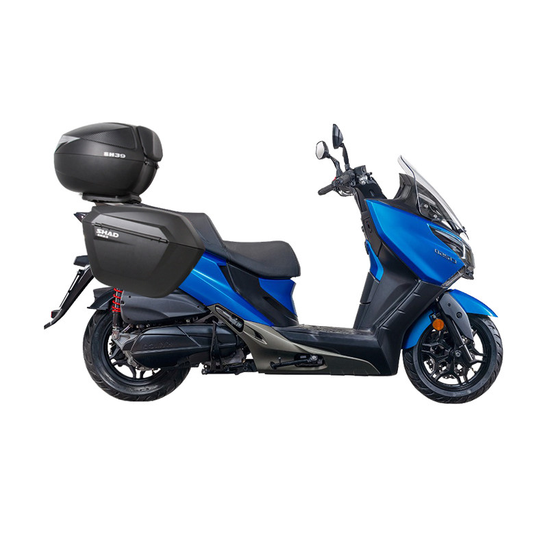 边箱shad雅的光阳ct250改装夏德三箱后备箱尾箱摩托车尾箱