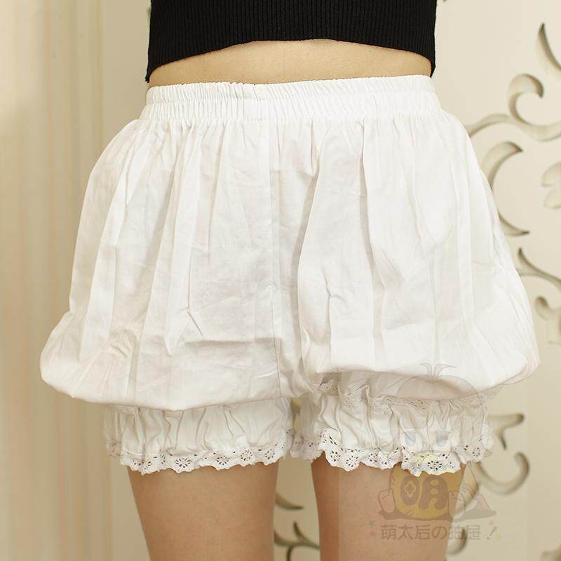 little蕾丝蕾丝花花边口袋南瓜裤打底裤休闲裤灯笼裤打底裤