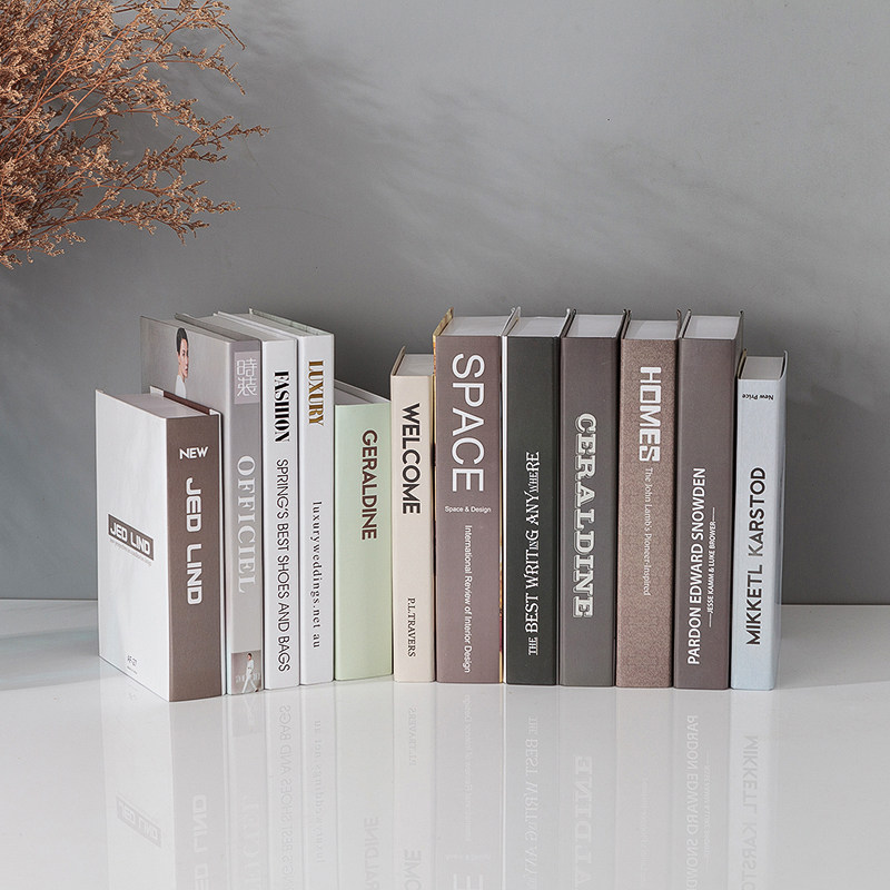 假书装饰书仿真书创意装饰品摆件轻奢家居现代简约摆件
