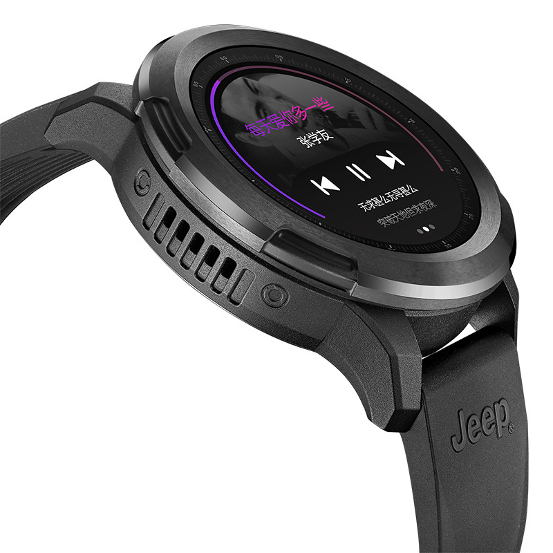 jeep吉普watches全网通ferace4g智能运动电话手表游泳防水手环安卓gps