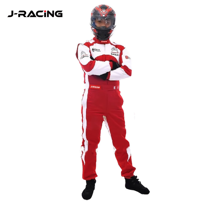将相jracing汽车赛车四季男女女款阻燃认证中汽赛车服