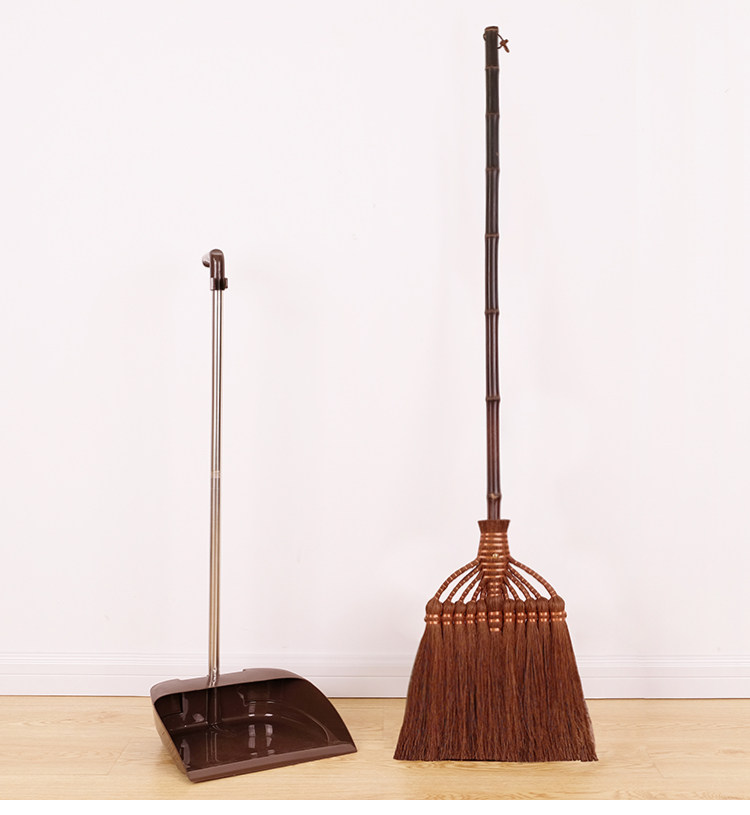 木地板扫把软毛家用单个大扫帚长柄不弯腰加厚加宽大号扫地笤帚棕