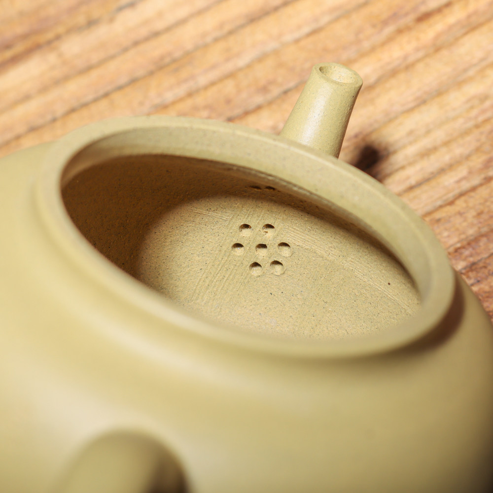 宜兴手工紫砂壶段泥刻高士茶壶家用手泡茶茶具礼品茶壶