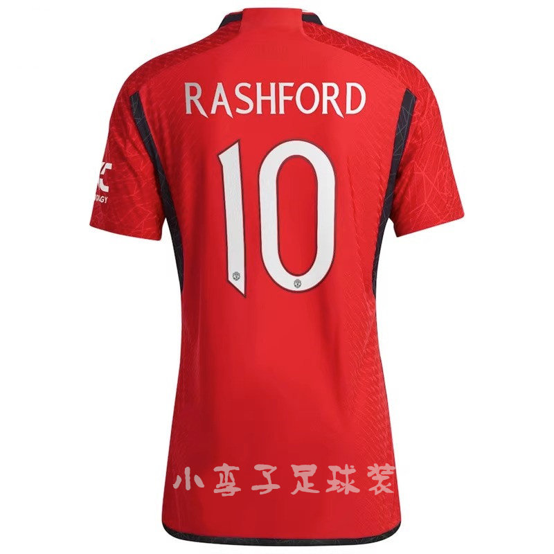 曼联球衣7号芒特2324主场拉什福德球员版足球服长袖利马桑乔b费
