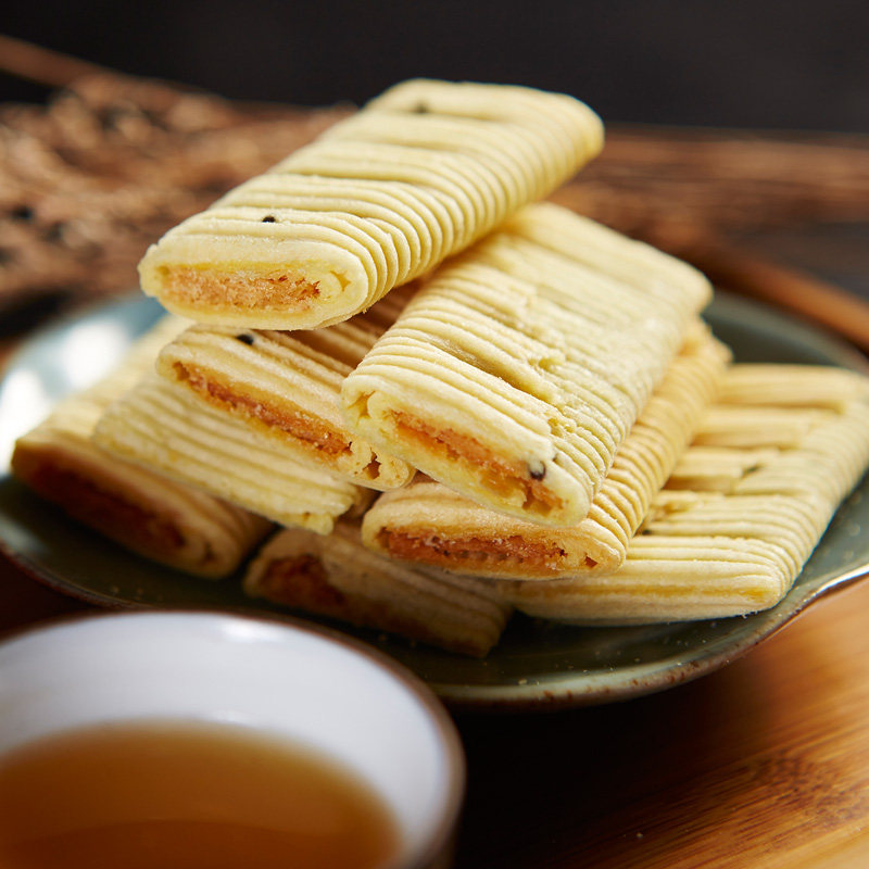 福建厦门特产鹭林蛋花酥黄金蛋苕酥花生蛋卷饼干蛋卷饼干