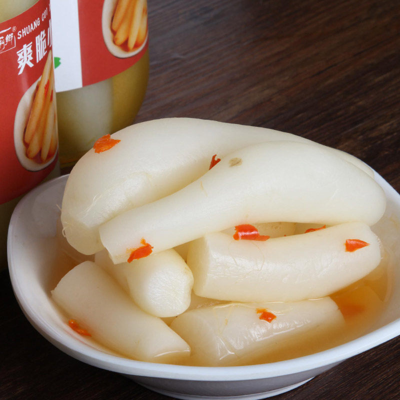 玻璃酸野酸辣泡椒小萝卜兰溪爽脆开胃菜腌制泡菜腌制