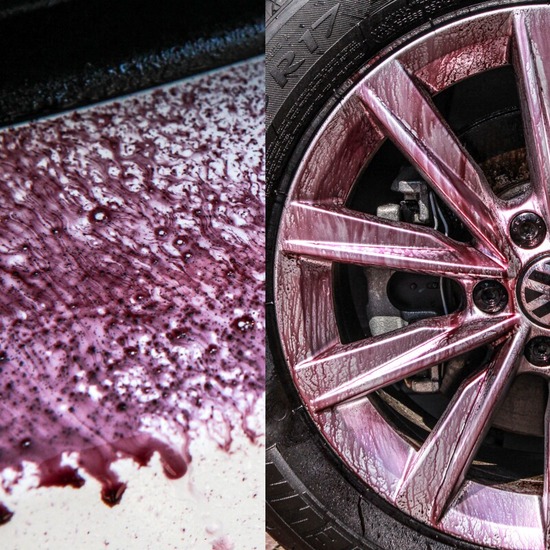 铁粉去除500ml车身除锈专用去污黄点铁锈白色车用清洗