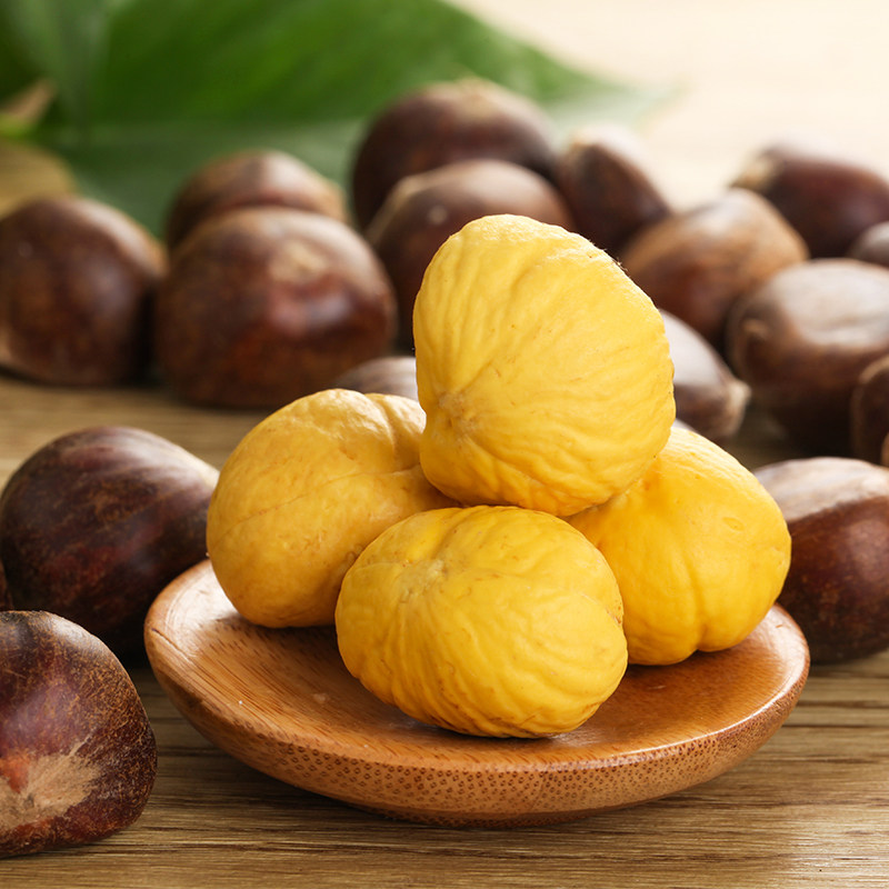 新鲜板栗现摘现发野生小板栗新货油栗子生板栗5斤