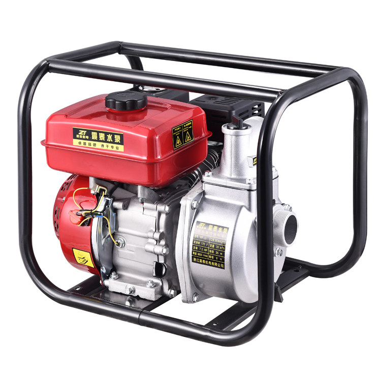 高压农用汽油机水泵234寸流量自吸柴油抽水机冲程水泵