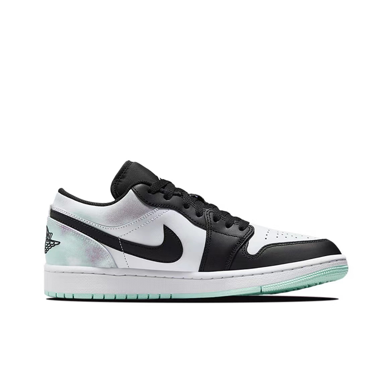 airjordanaj1白黑绿小蒂芙尼耐磨复古低帮篮球鞋篮球鞋