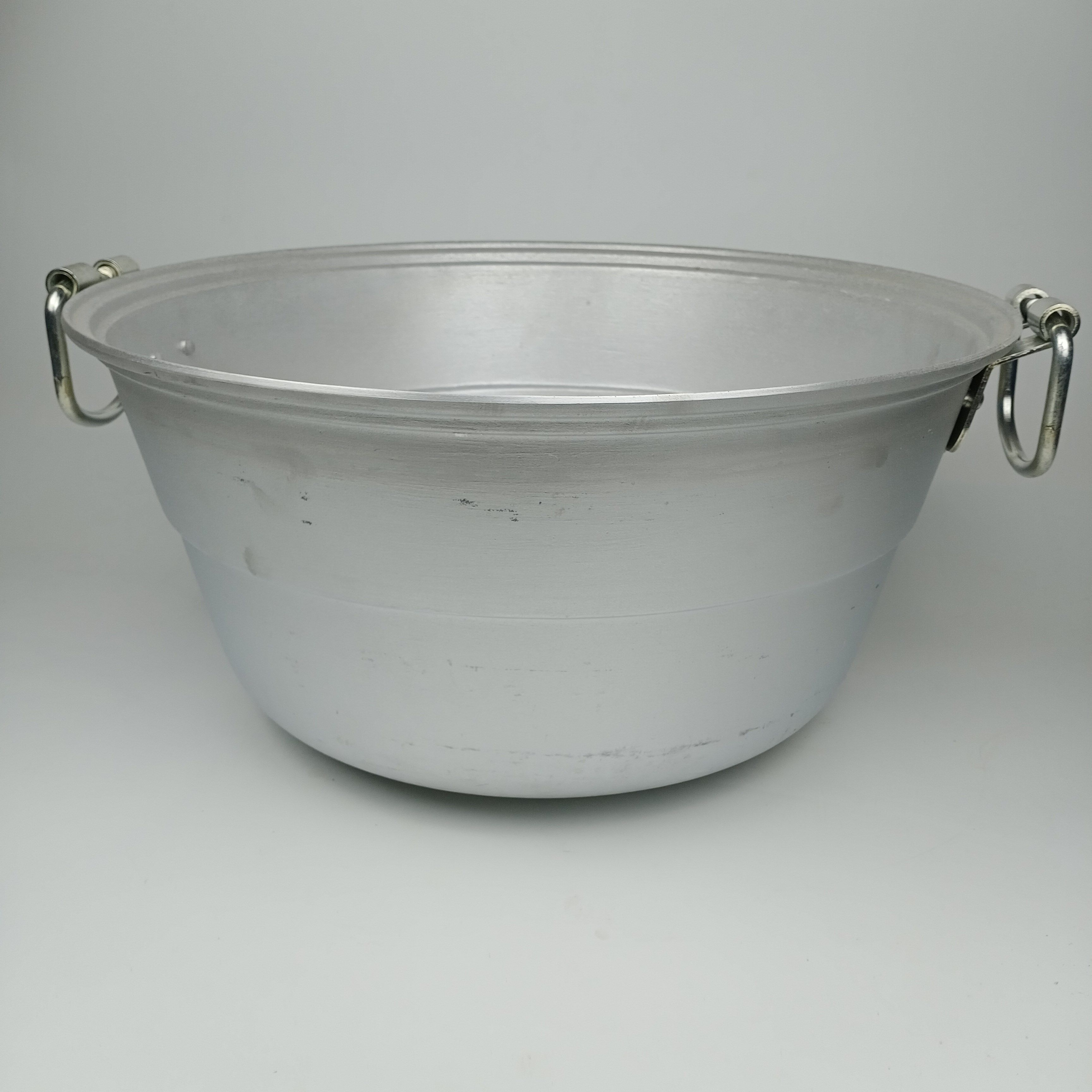 铝锅加厚传统大号商用汤锅老式蒸锅行军手工汤锅