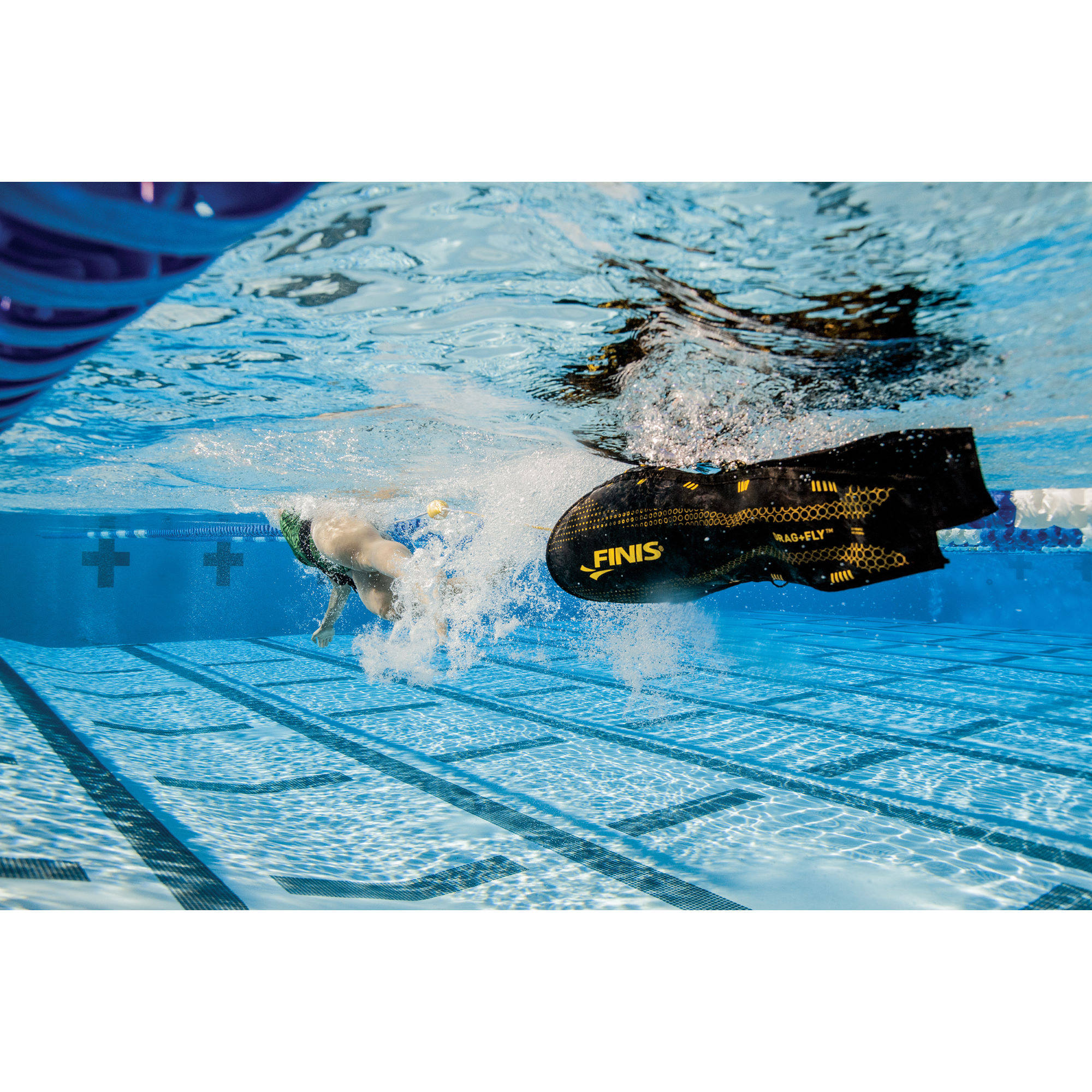 finis 阻力拖曳伞 游泳伞游泳阻力训练器游泳训练阻力袋 游泳装备