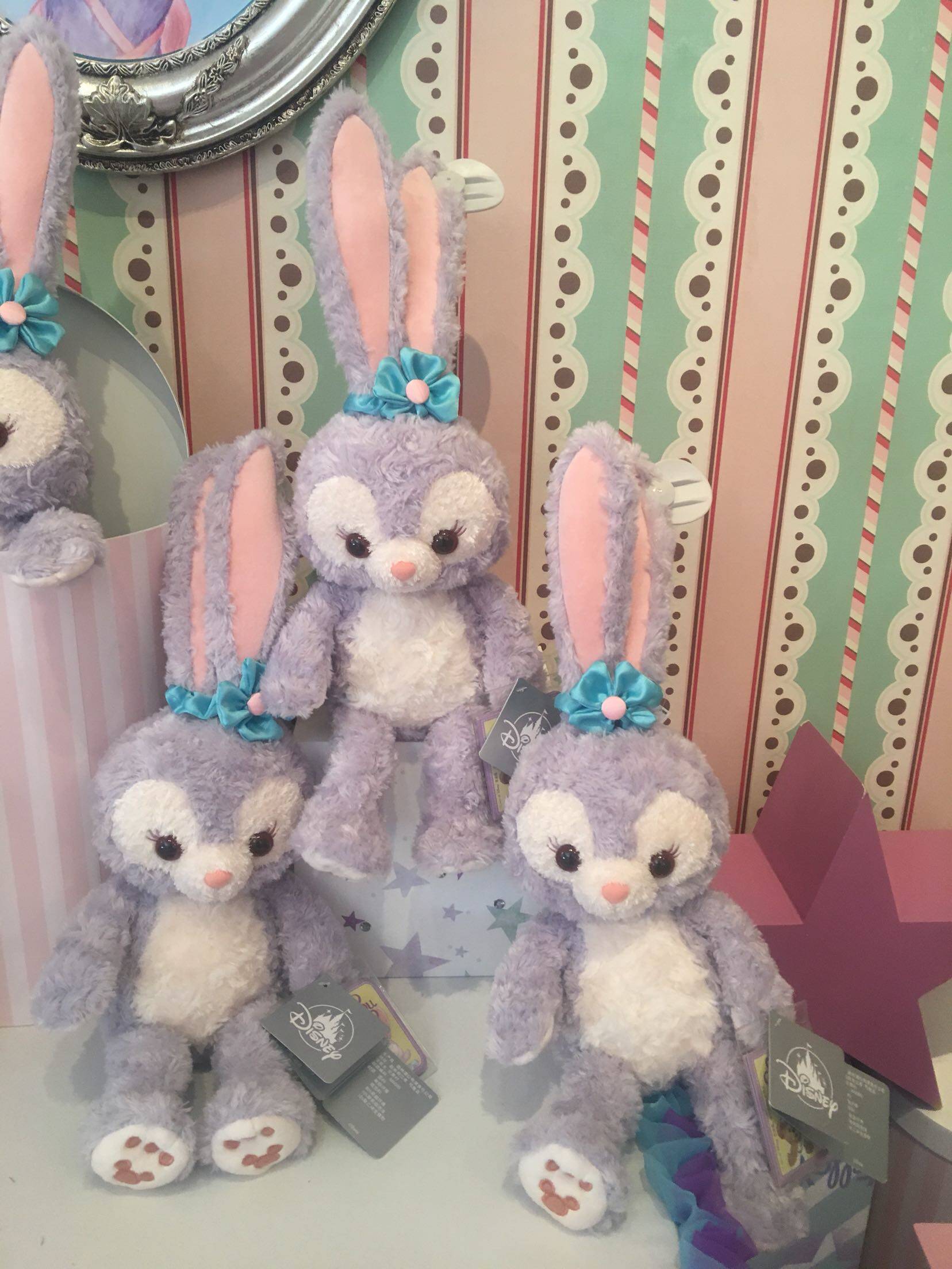 上海迪士尼国内代购星黛露史黛拉兔兔兔子毛绒毛绒