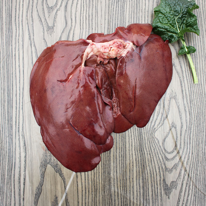 猪肝新鲜生猪肝500g农家散养当天现杀土猪猪肝猪内脏下水生鲜猪肝