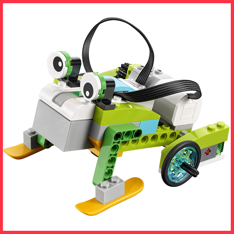 正品乐高wedo20小颗颗粒蓝牙教育机器人45300套装9580塑料积木