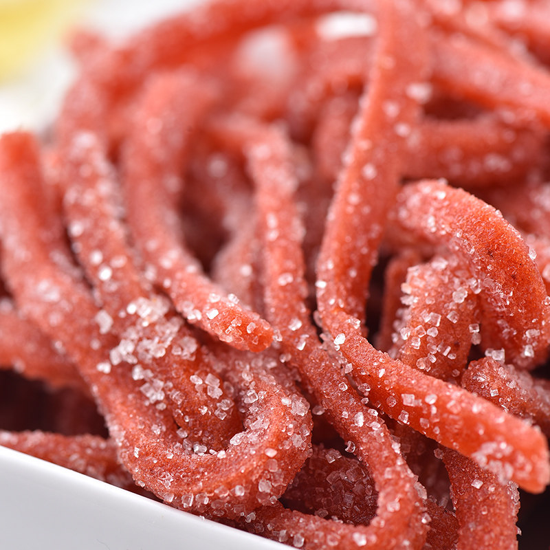 雪山楂丝山楂条500g4斤雪花条山楂干片蜜饯儿童山楂制品零食年货