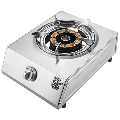 家用三角煤气灶单灶液化气台式节能猛火炉具天然气老式灶具小型燃气灶