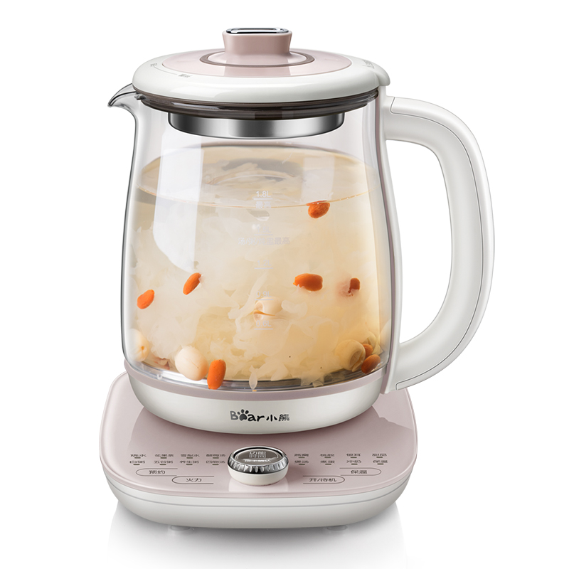 小熊养生壶家用全自动多功能花茶养身加厚玻璃一体养生壶