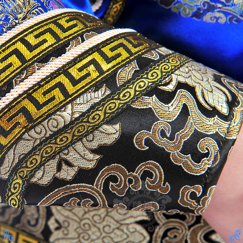 服装蒙古高档蒙古族男士民族服饰演出演出服带肩王爷民族服装