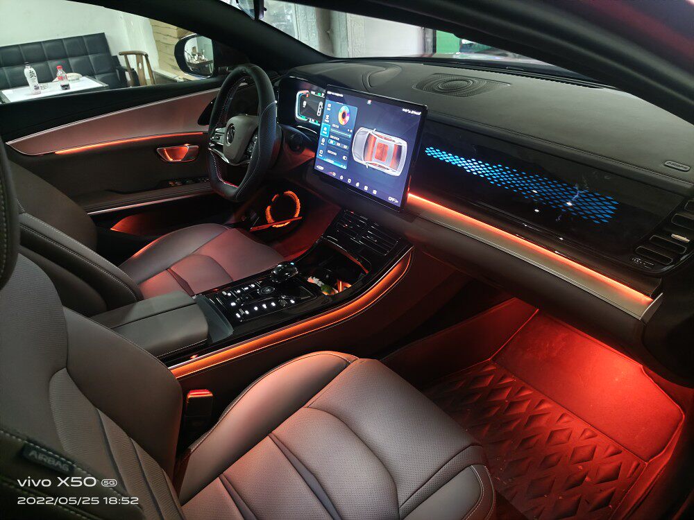 氛围2022款plusdmi唐氛围pro比亚迪dm灯唐龙鳞evdmi汽车氛围灯