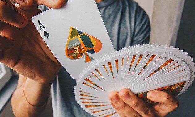 默默纸牌cardistry fanning deck美国进口花切开扇限量款扑克牌