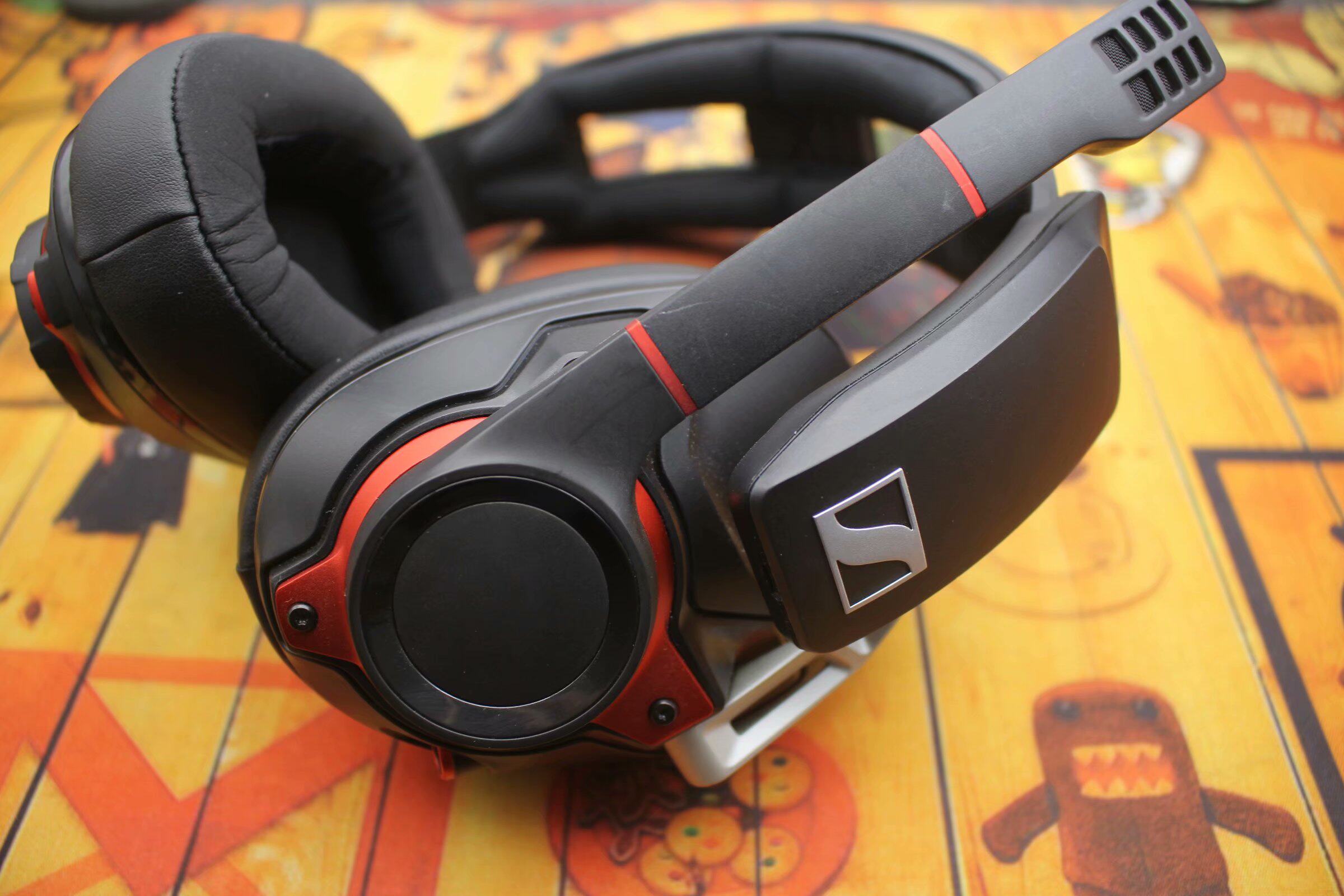 耳机sennheiser森海塞尔gsp封闭式吃鸡头戴游戏耳麦游戏电竞头戴耳机