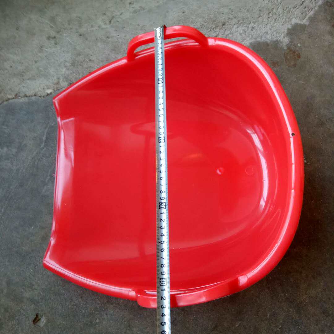 纯钢钢化塑料双耳簸箕家庭园林垃圾工地装沙斗簸箕