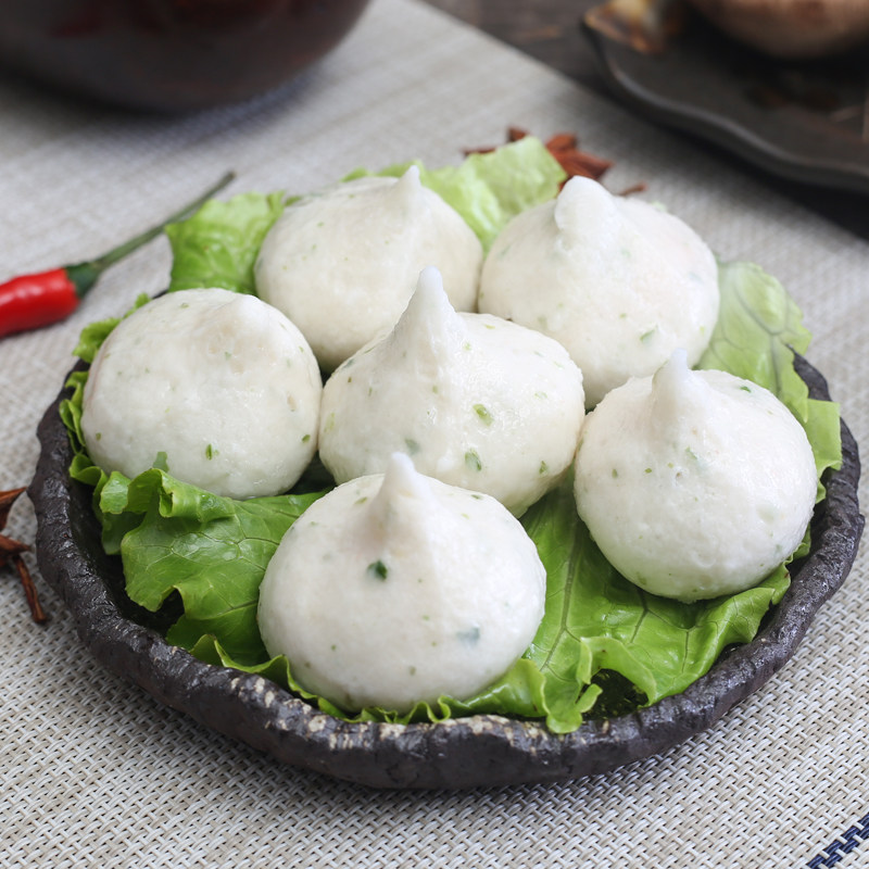 豆捞澳门蟹粉蟹籽风味蟹黄包蟹丸蟹籽丸火锅鱼丸