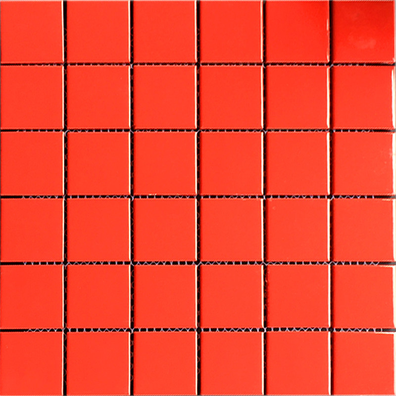 hxspadra彩色陶瓷马赛克瓷砖网红橙黄黄绿蓝紫蓝紫金马赛克