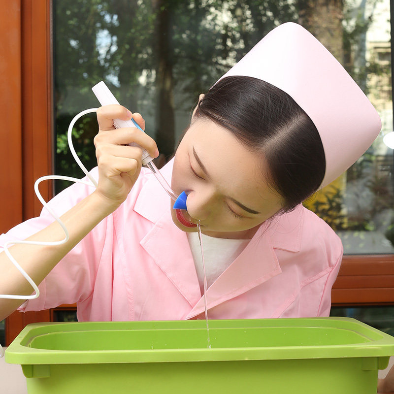 电动洗鼻器喷雾儿童成人家用鼻炎鼻窦炎鼻腔冲洗鼻子医用冲鼻盐水