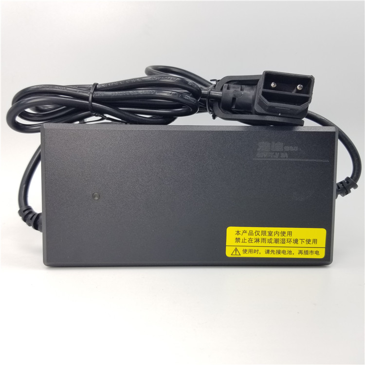 原装正品雅迪电动车锂电池智能充电器48v卡农头dc546v2a自动