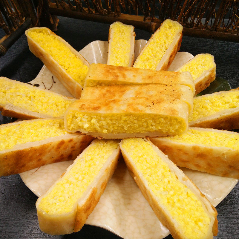 东北特色美食 大黄饼 大黄米包饼 面食可混的满三十八包邮