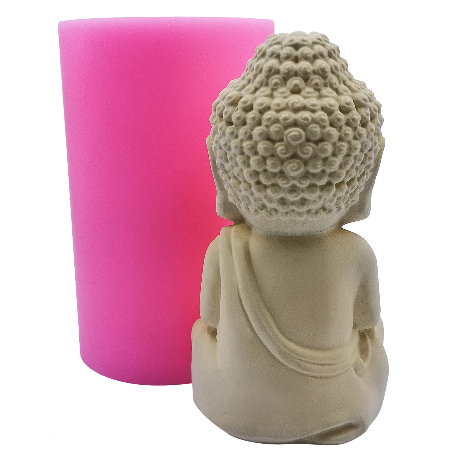 如来如来佛佛像3d立体摆件diy蜡烛香薰石膏diy模具