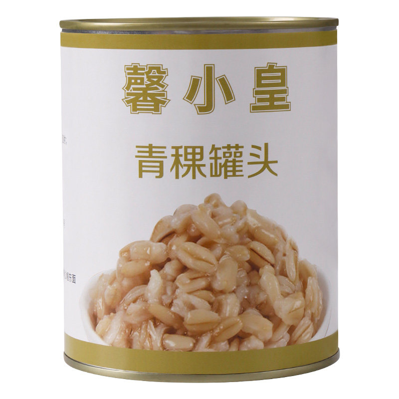 青稞罐头900g开罐即食燕麦12瓶整箱甜品辅料水果罐头