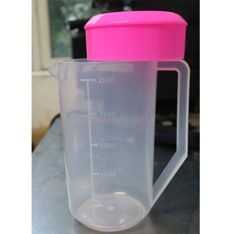 水壶冷热热茶加厚带盖塑料量杯带刻度量水杯杯子