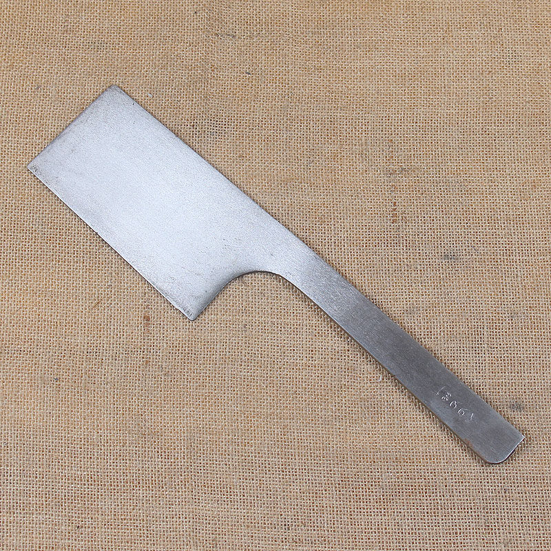 周巴子双面砖刀 不锈钢抹泥刀 砌墙刀 瓦刀 泥工工具 砌刀 砍砖刀