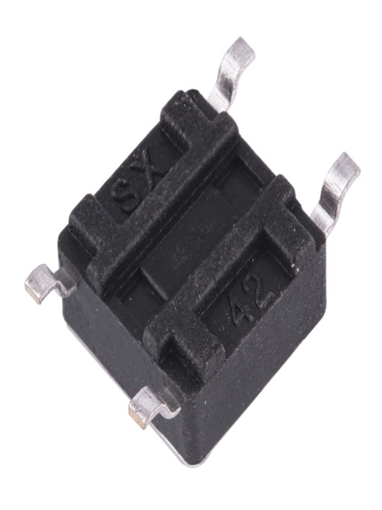 开关体温轻触贴片微动按键四脚不锈钢弹片铜脚轻触开关