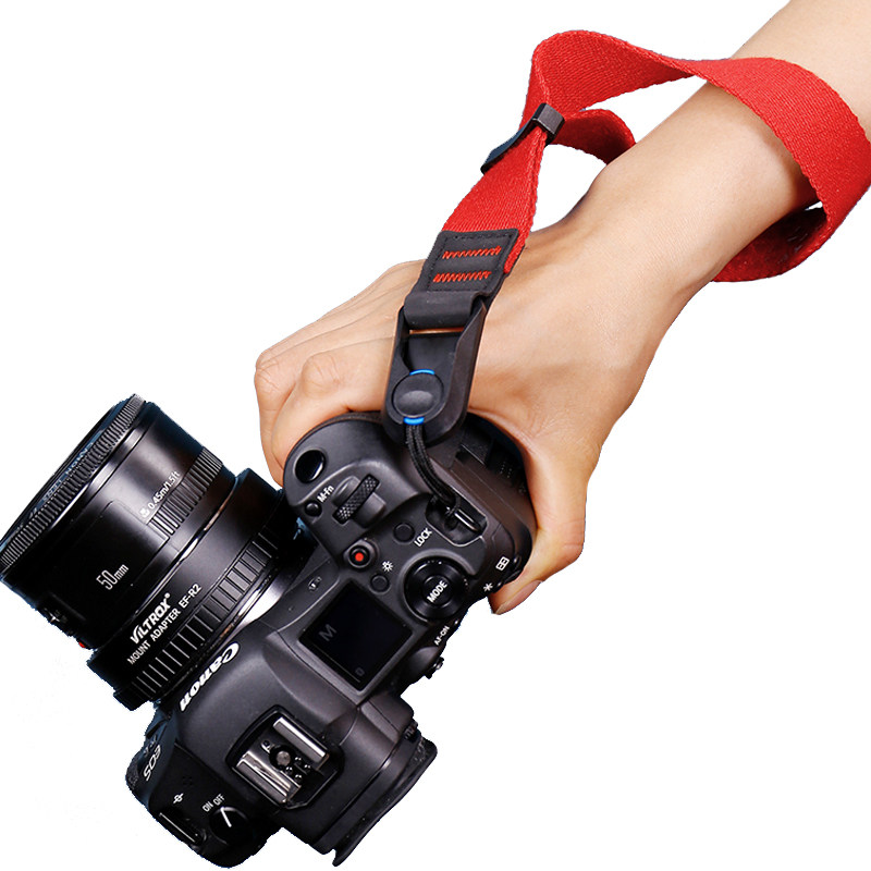 纯棉相机肩带单反佳能快装手腕带富士索尼微单相机腕带