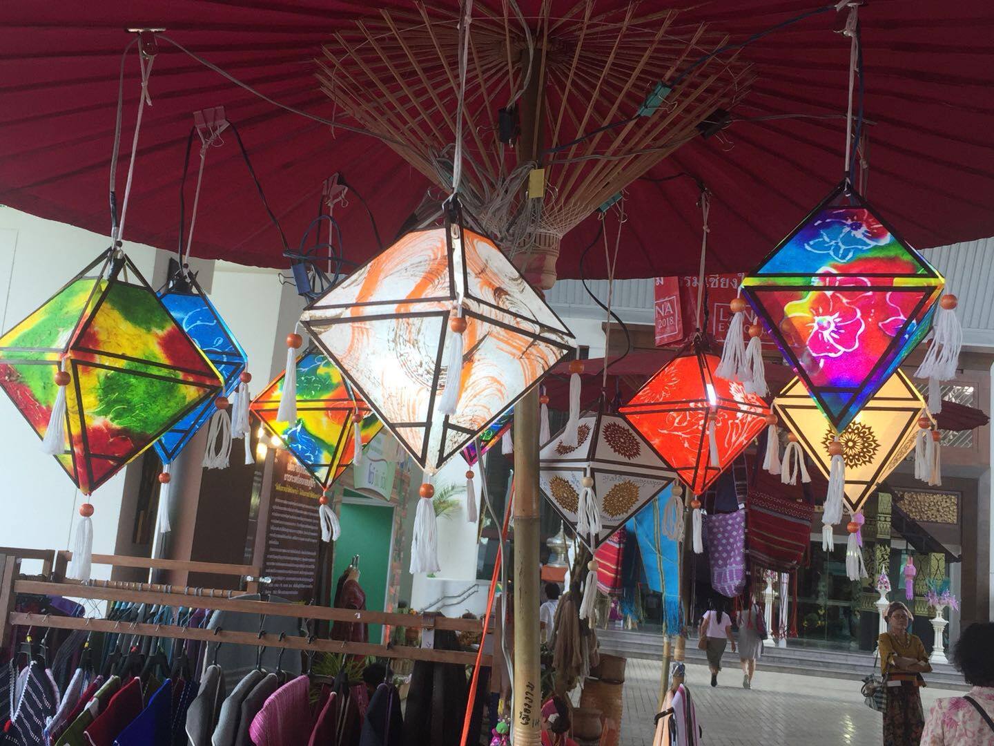 灯笼泰国东巴纸灯灯罩民族风手工酒吧装饰云南灯笼