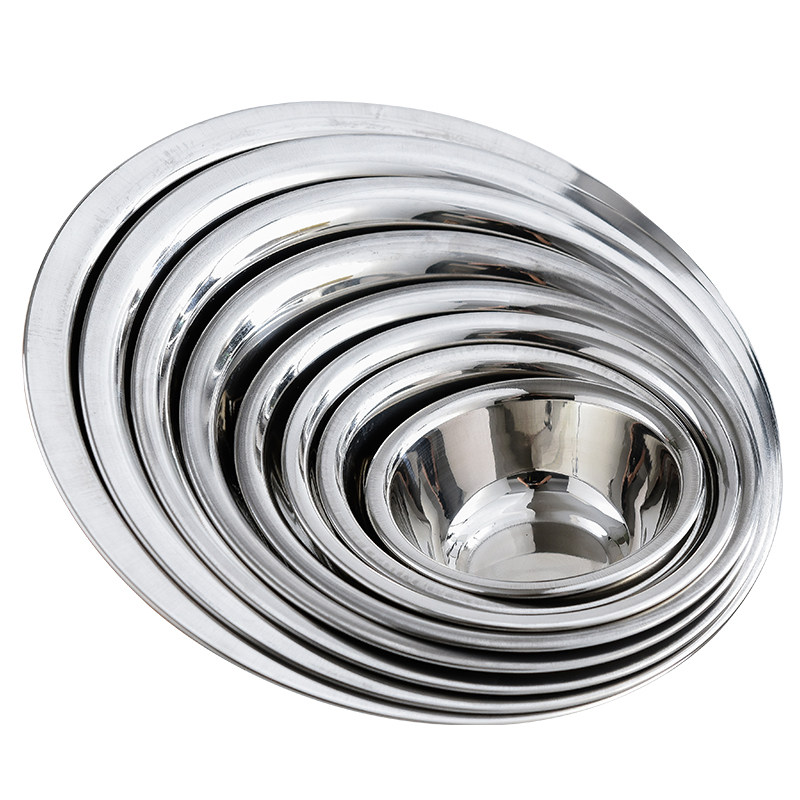 不锈钢马斗码兜厨房码斗配菜盆拌料盆装菜碟盛料盆小汤盆家用盆子