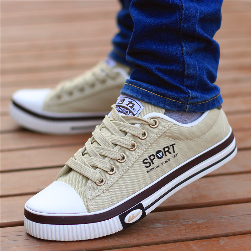 回力男鞋春季帆布鞋男士运动休闲鞋透气韩版板鞋男学生百搭潮鞋子