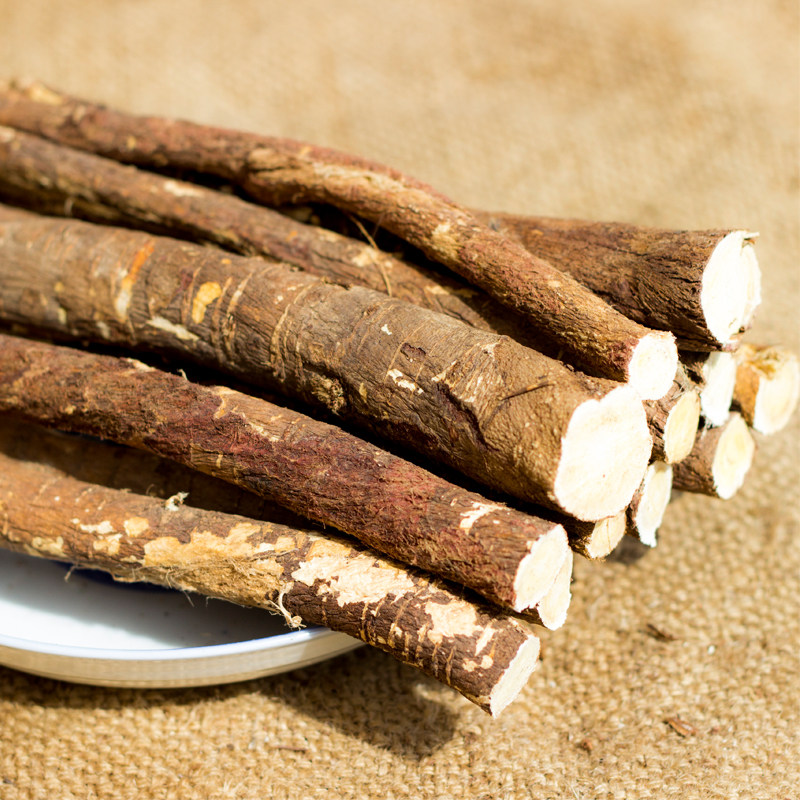 黄芪甘肃特级野生红芪500g包邮天然野生老红芪片黄芪粉中药材北芪