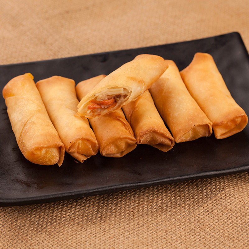 八记潮汕特色小吃虾味卷速冻食品油炸小吃点心虾味卷320g