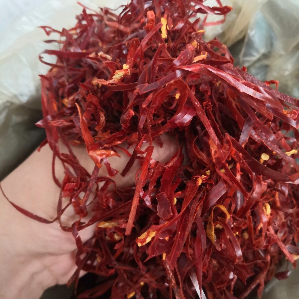 微咸干红辣椒丝500克一斤包邮东北辣椒条超香适合辣爆香辣凉菜