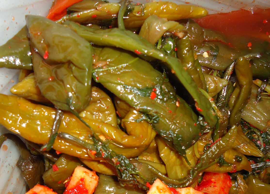 鸡西吉峰腌绿辣椒一斤500克买5袋包邮真空包装东北小辣椒咸菜